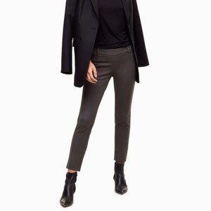 Babaton | Aritzia Elliot Cigarette Ankle Trouser Pants Grey 2